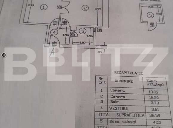 Apartament de vânzare 2 camere Unirii - 73977AV | BLITZ București | Poza6