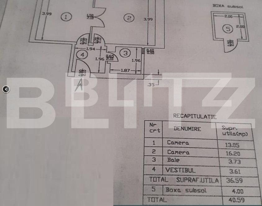Apartament de vânzare 2 camere Unirii - 73977AV | BLITZ București | Poza6