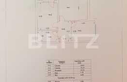 Apartament de 2 camere, la cheie, 58 mp, centrală proprie , parcare, 1 Decembrie