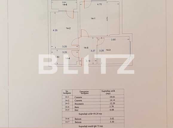 Apartament de vânzare 2 camere 1 Decembrie - 74025AV | BLITZ București | Poza15