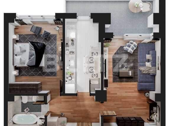 Apartament de vânzare 2 camere Baneasa - 74464AV | BLITZ București | Poza2