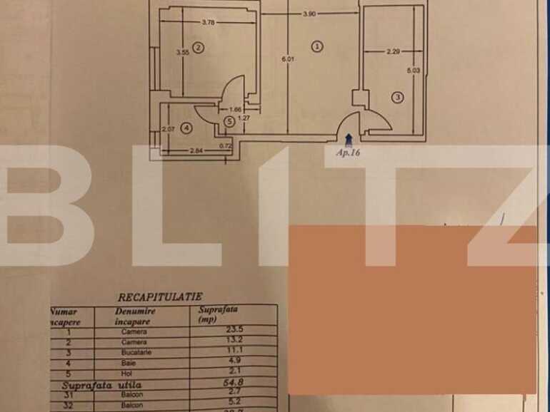 Apartament de vânzare 2 camere 1 Mai - 74495AV | BLITZ București | Poza1