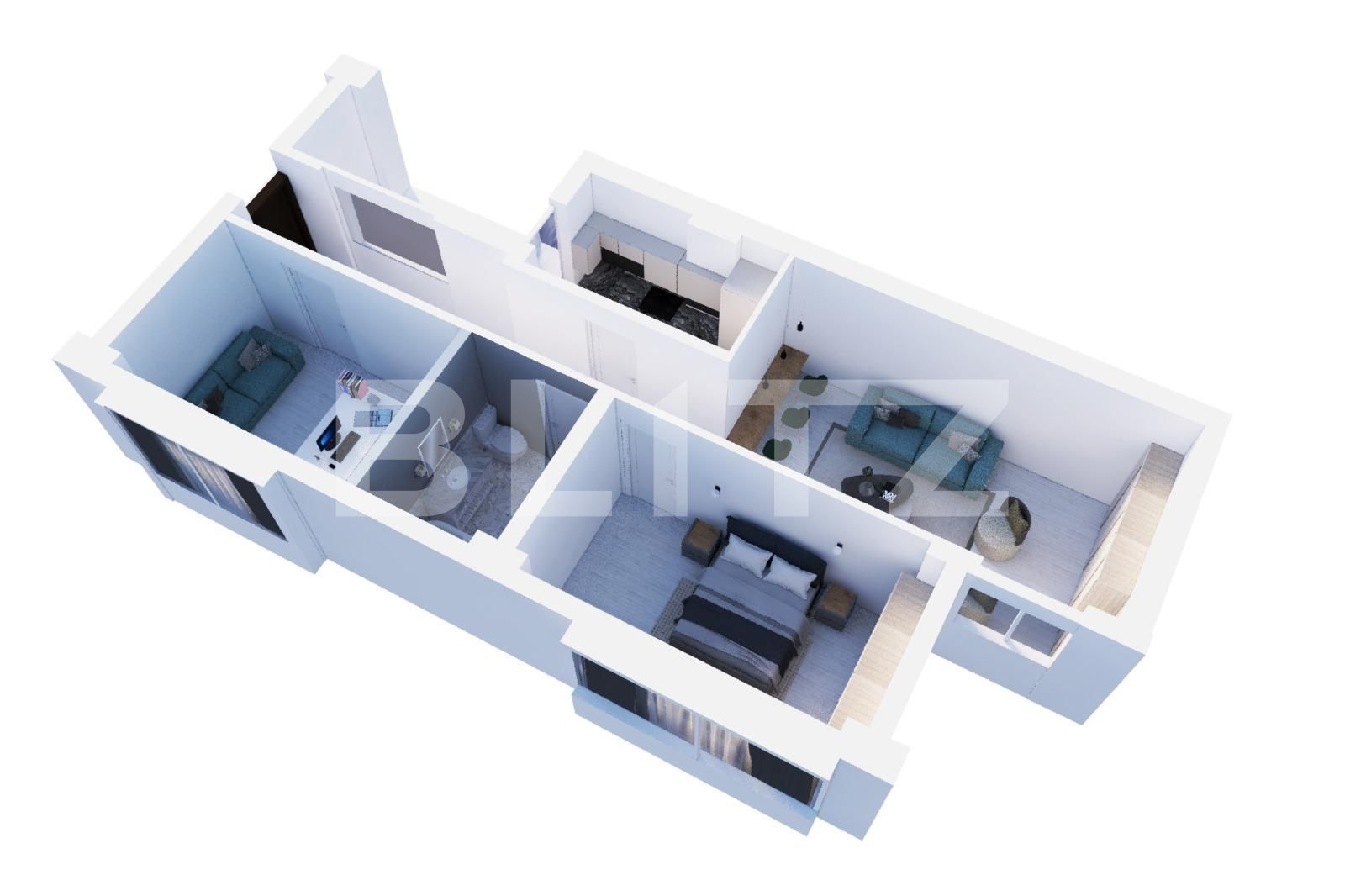 Apartament de vânzare 3 camere Central - 74515AV | BLITZ București | Poza1