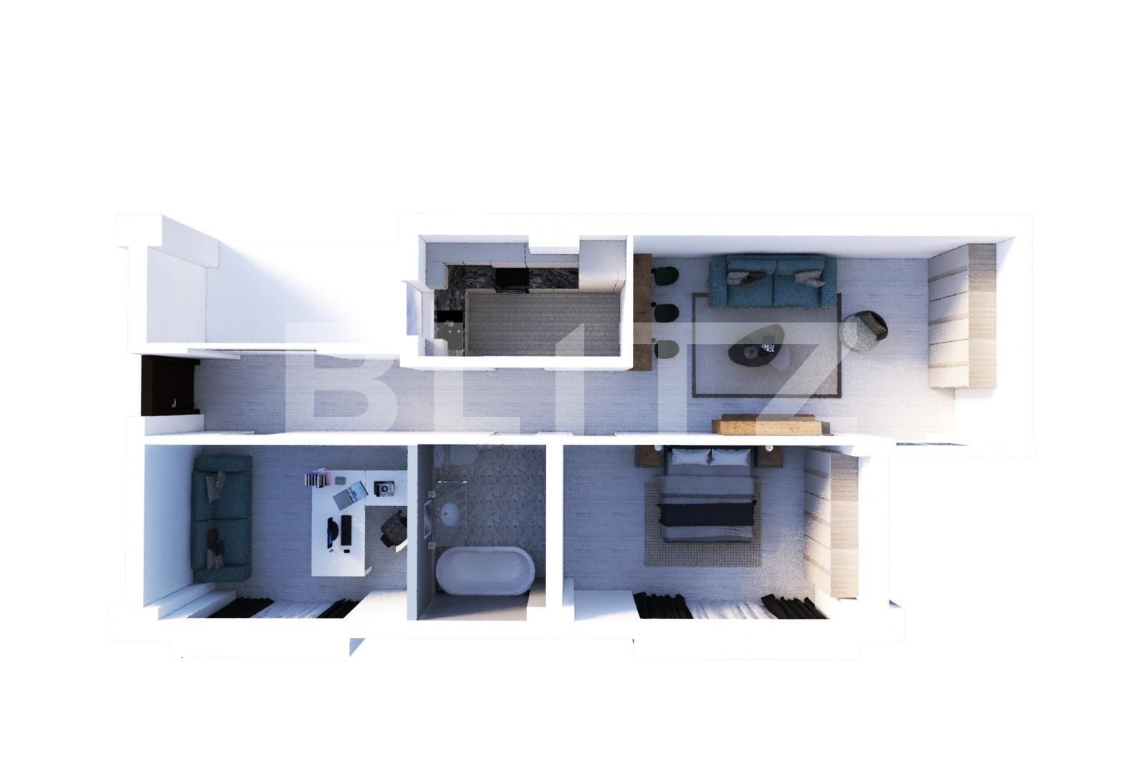 Apartament de vânzare 3 camere Central - 74515AV | BLITZ București | Poza2