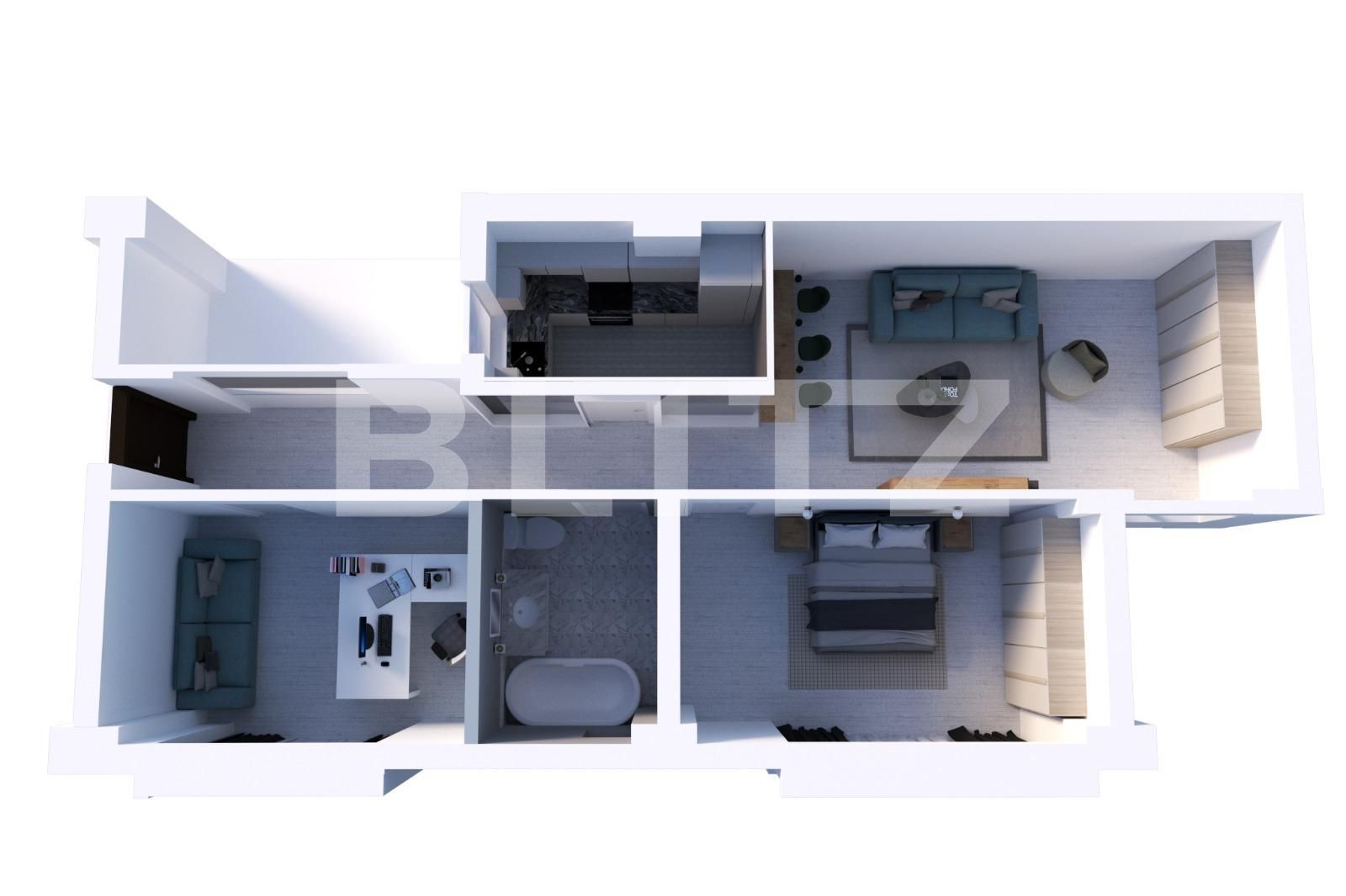 Apartament de vânzare 3 camere Central - 74515AV | BLITZ București | Poza6
