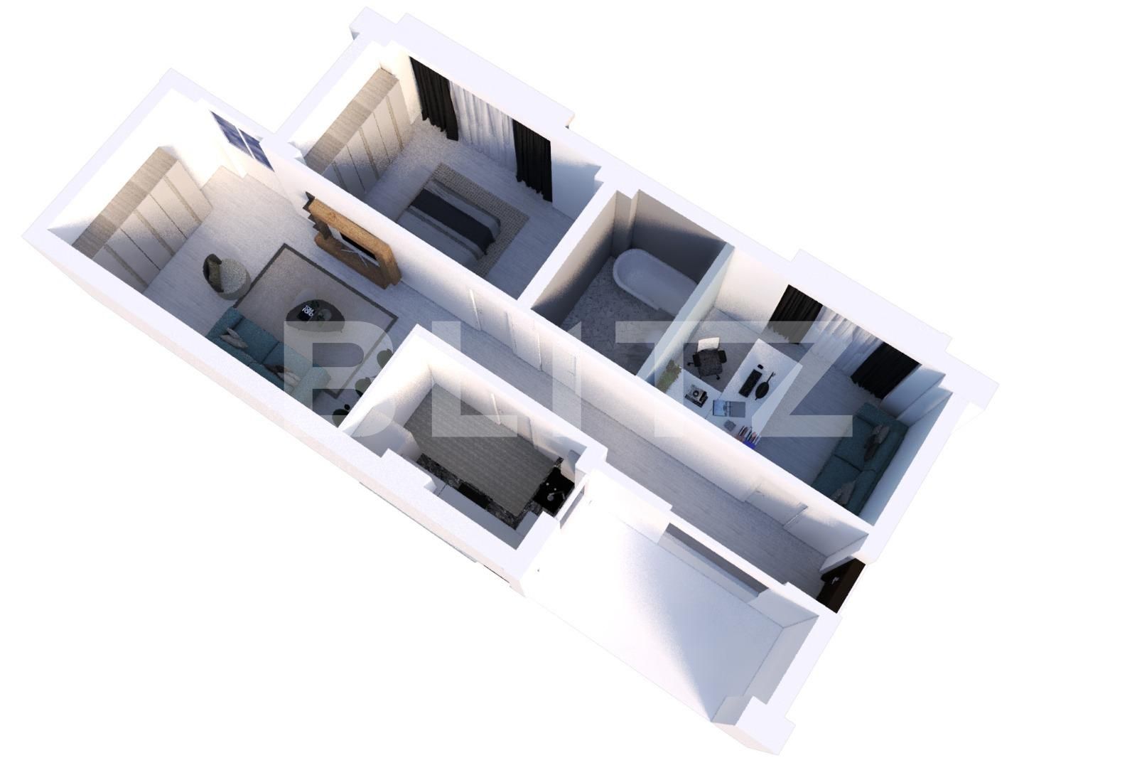 Apartament de vânzare 3 camere Central - 74515AV | BLITZ București | Poza3