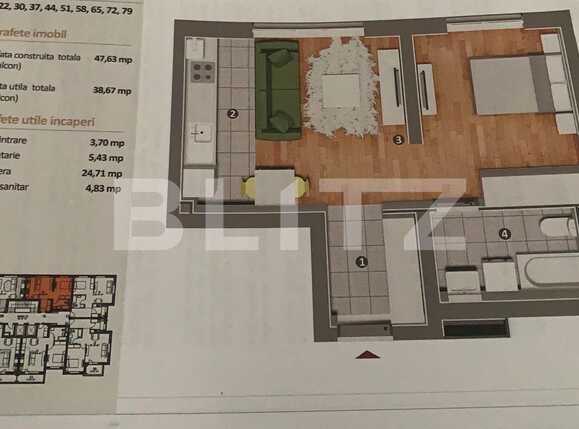 Apartament de vânzare 2 camere Titan - 74736AV | BLITZ București | Poza6