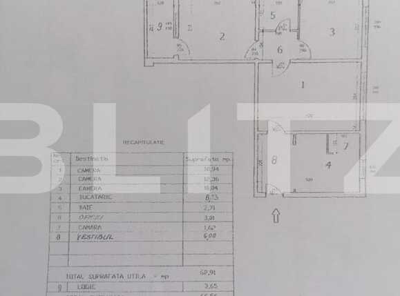 Apartament de vânzare 3 camere Dristor - 74908AV | BLITZ București | Poza8