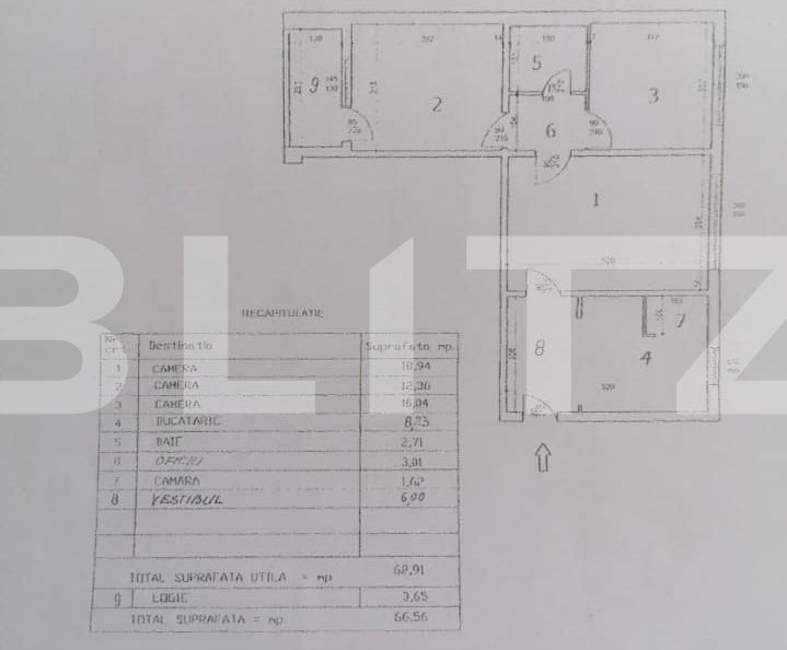 Apartament de vânzare 3 camere Dristor - 74908AV | BLITZ București | Poza8