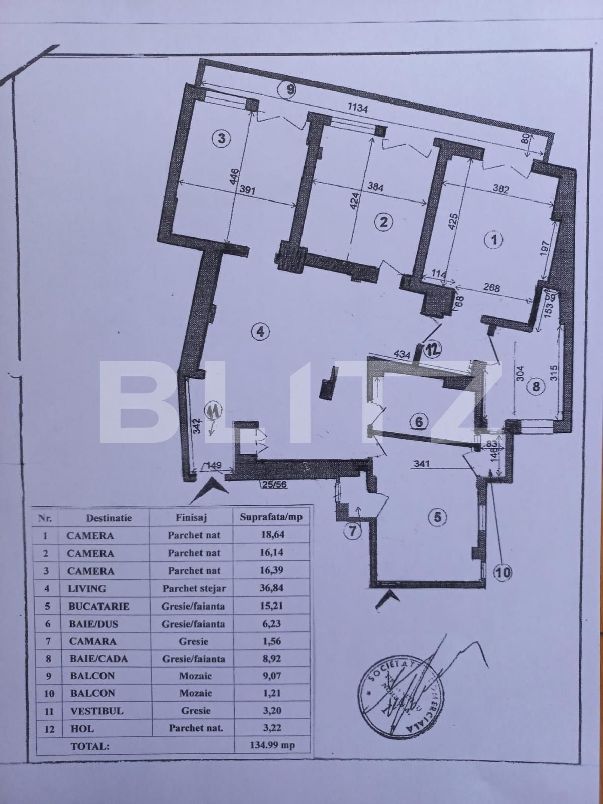 Apartament de 4 camere, Ultracentral, Calea Victoriei, fără risc seismic