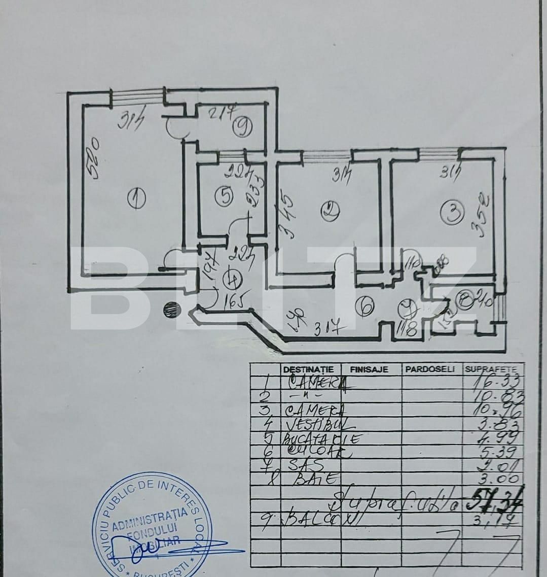 Apartament de vânzare 3 camere Titan - 75419AV | BLITZ București | Poza1