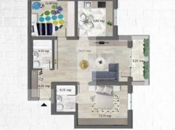 Apartament de vânzare 3 camere Pipera - 75573AV | BLITZ București | Poza10