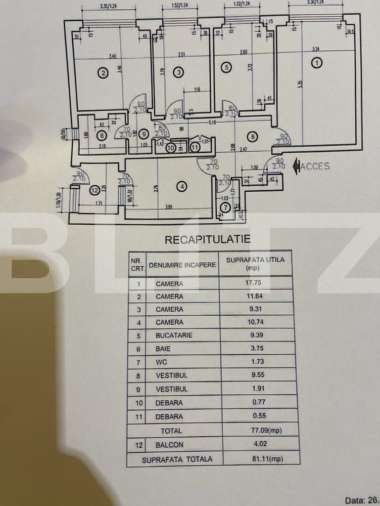Apartament de vânzare 4 camere Pantelimon - 75890AV | BLITZ București | Poza14