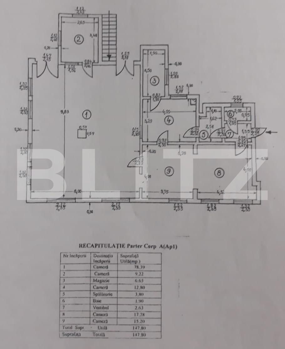 Apartament de vânzare 4+ camere Unirii - 75910AV | BLITZ București | Poza1
