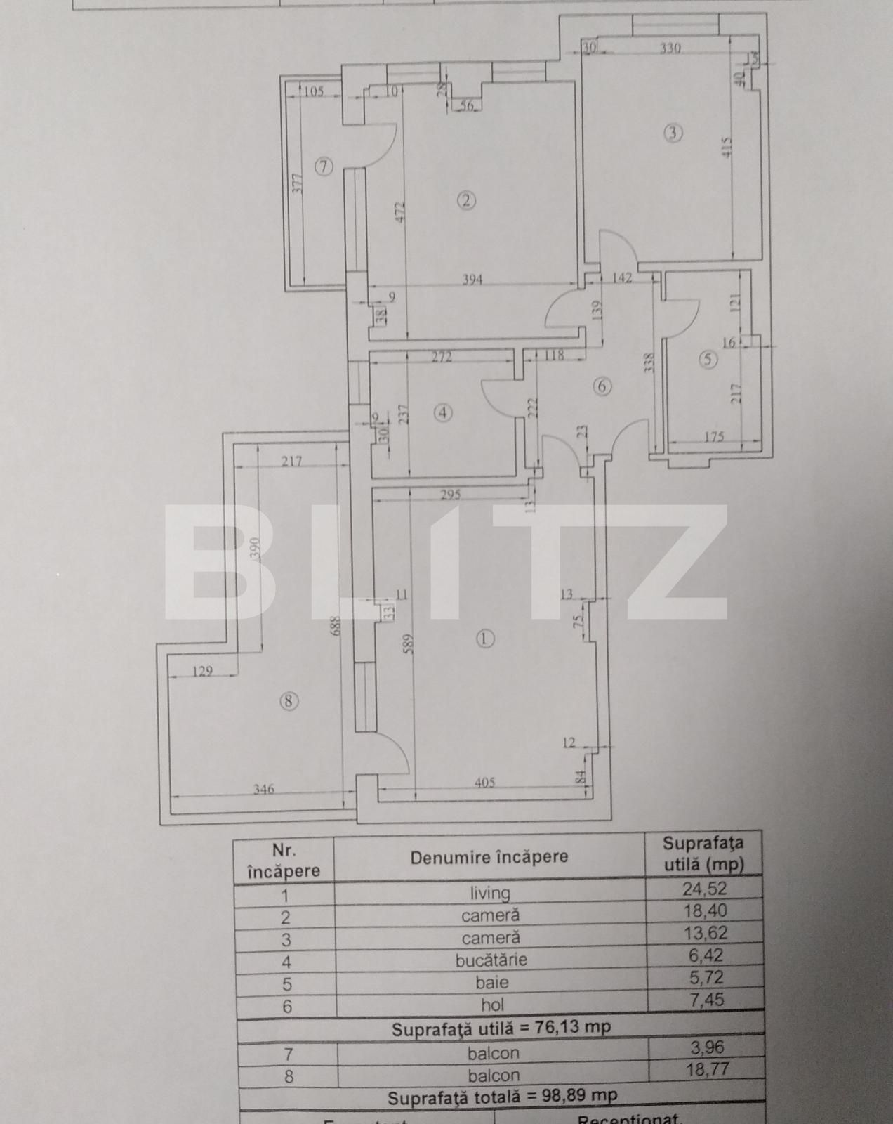 Apartament de 3 camere, finisaj deosebit, mobilat si utilat, 1 Decembrie - Trapezului