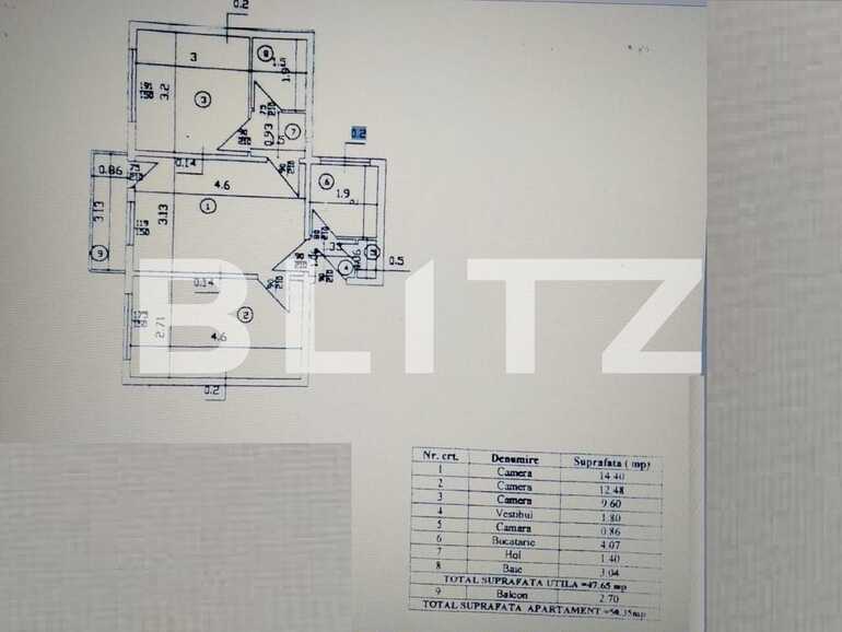 Apartament de vânzare 3 camere Titan - 76000AV | BLITZ București | Poza1