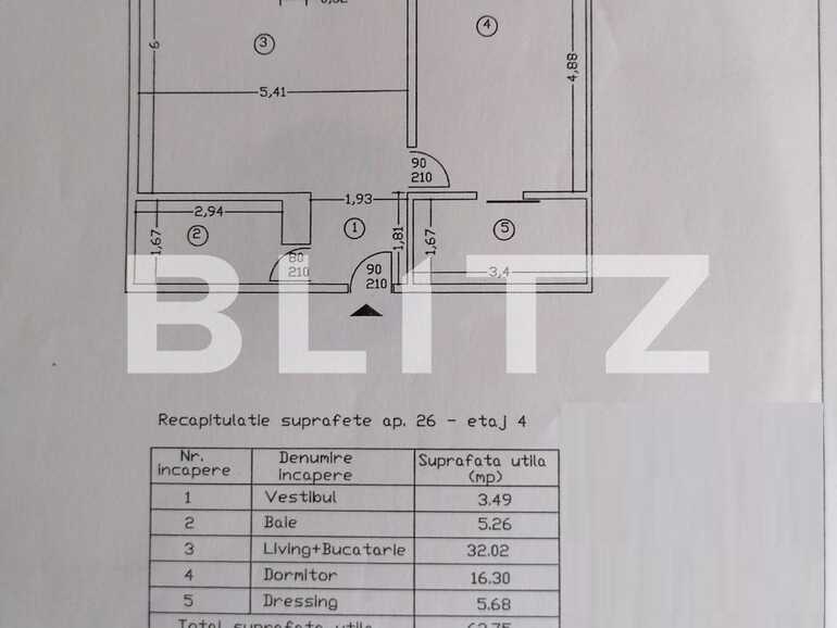 Apartament de vânzare 2 camere Titan - 76004AV | BLITZ București | Poza1