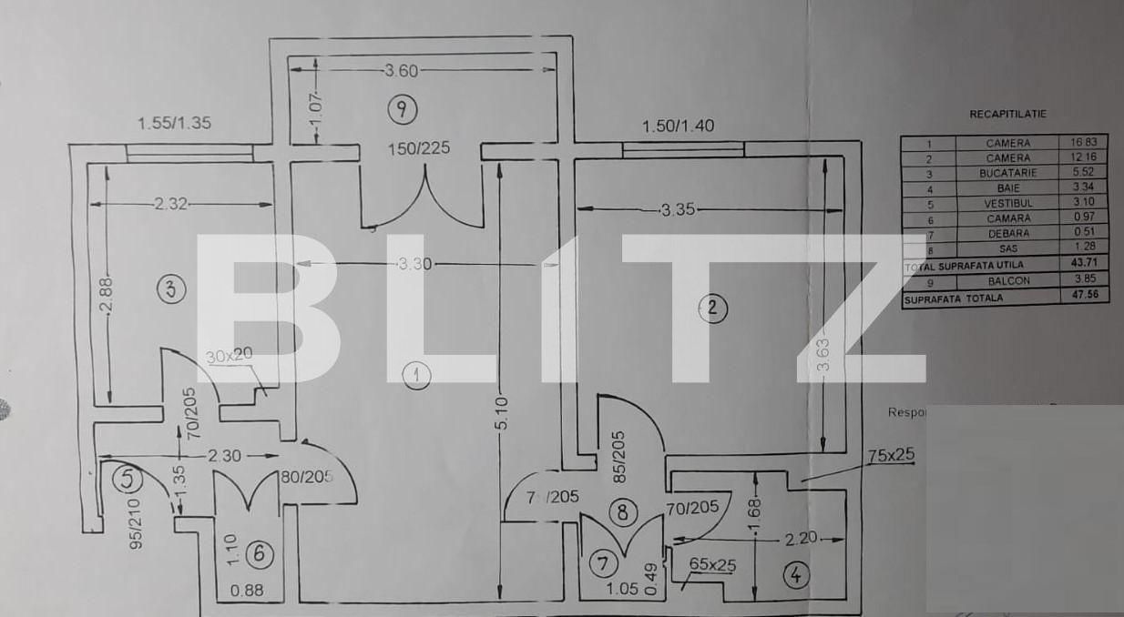 Apartament de vânzare 2 camere Titan - 76011AV | BLITZ București | Poza1