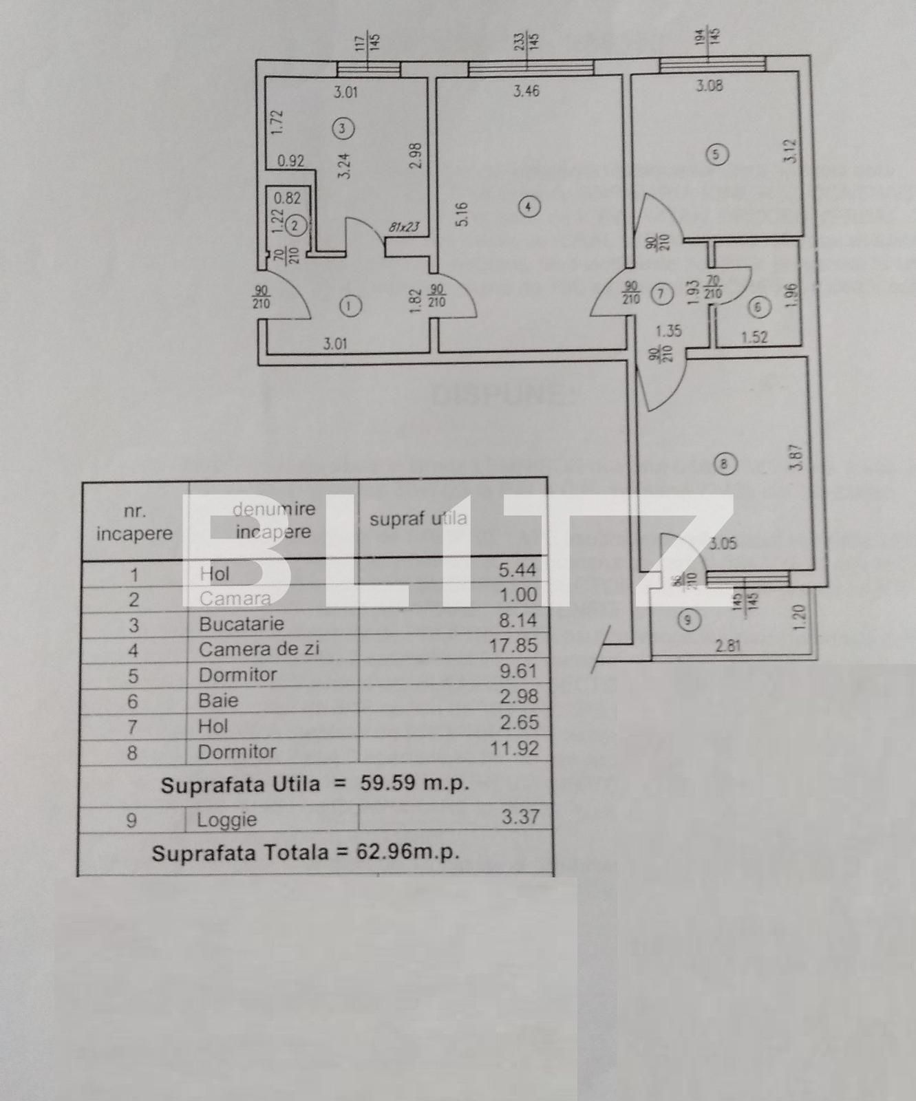 Apartament de vânzare 3 camere Titan - 76239AV | BLITZ București | Poza15