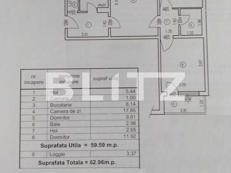 Apartament de vânzare 3 camere Titan - 76239AV | BLITZ București | Poza1