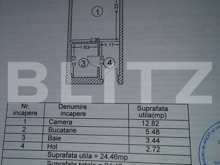 Garsonieră de vânzare Titan - 76275AV | BLITZ București | Poza1