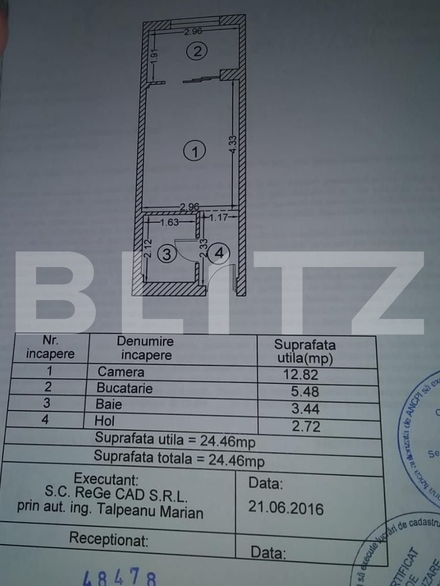 Garsonieră de vânzare Titan - 76275AV | BLITZ București | Poza1