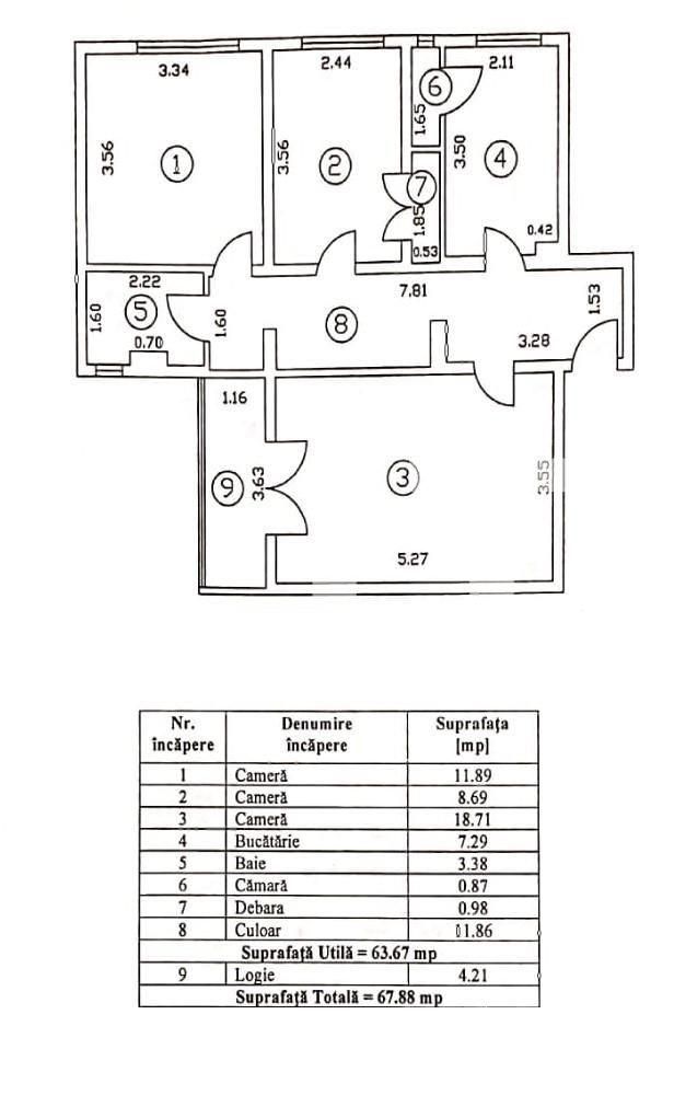 Apartament de vânzare 3 camere Titan - 76334AV | BLITZ București | Poza1