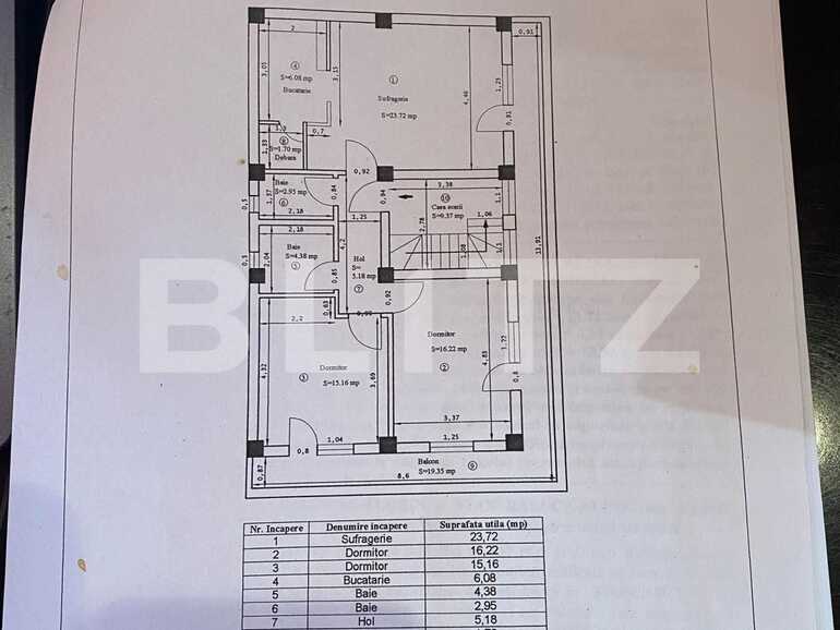Apartament de închiriat 3 camere Bucurestii Noi - 76508AI | BLITZ București | Poza1