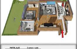 Apartament cu 2 camere, 48 mp, zona Ghencea