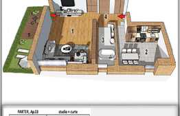 Garsoniera, 38 mp, zona Ghencea