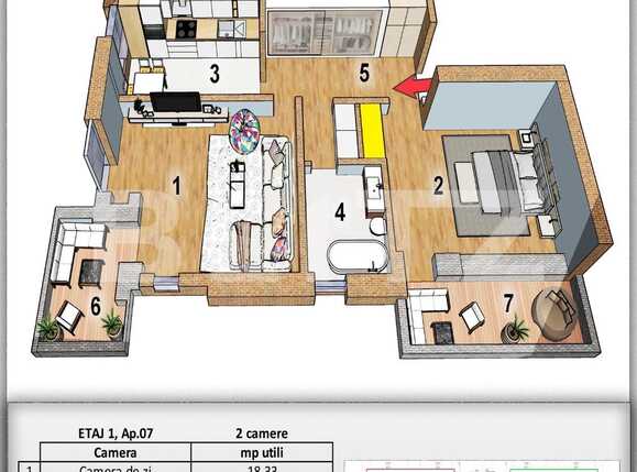 Apartament de vânzare 2 camere Ghencea - 76877AV | BLITZ București | Poza1