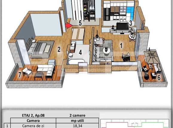 Apartament de vânzare 2 camere Ghencea - 76880AV | BLITZ București | Poza1