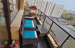 Apartament cochet de 2 camere, 2 balcoane, 95 mp, zona Grozăvești