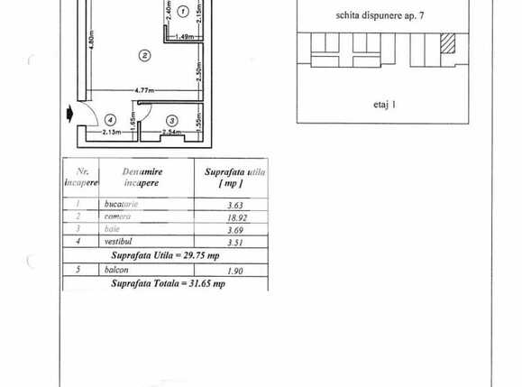 Garsonieră de vânzare Berceni - 77134AV | BLITZ București | Poza11