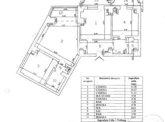 Apartament de vânzare 3 camere 1 Mai - 77243AV | BLITZ București | Poza18