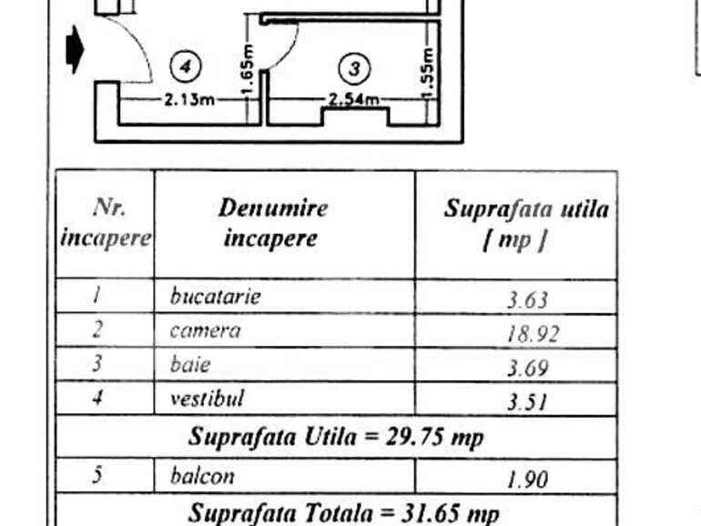 Garsonieră de închiriat Berceni - 77325AI | BLITZ București | Poza1
