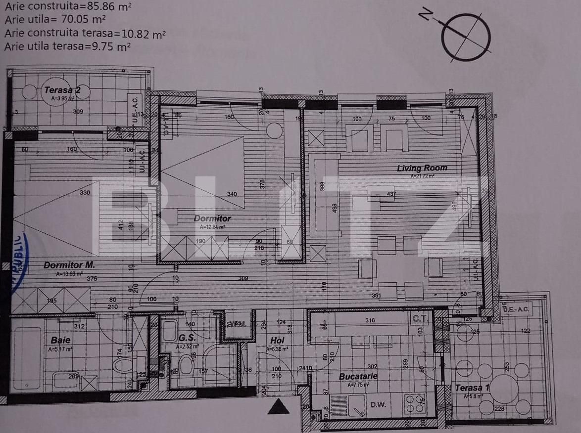 Apartament de vânzare 3 camere Pipera - 77518AV | BLITZ București | Poza2