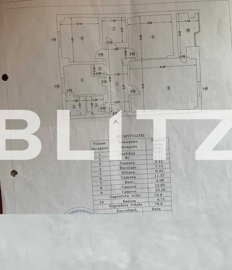 Apartament de vânzare 3 camere Calea Calarasilor - 77866AV | BLITZ București | Poza1