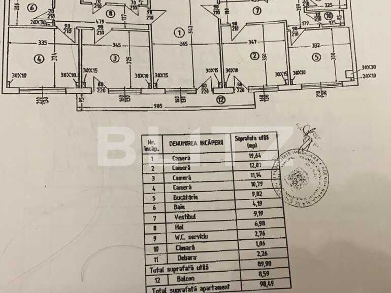 Apartament de vânzare 4 camere Stefan cel Mare - 77878AV | BLITZ București | Poza1