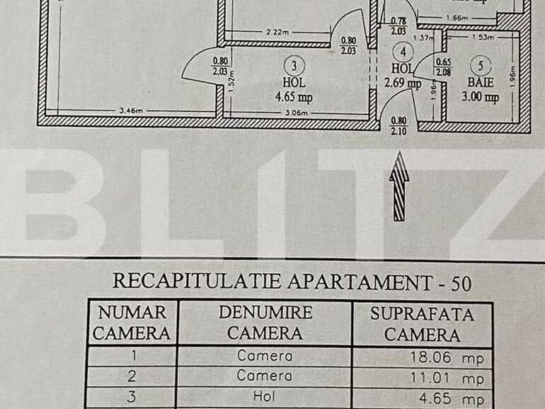 Apartament de vânzare 2 camere Dristor - 77955AV | BLITZ București | Poza1