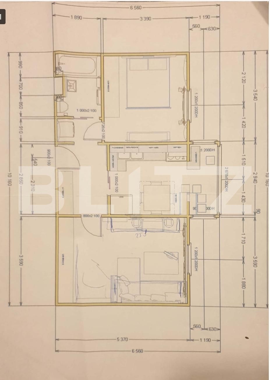Ocazie! Apartament de 2 camere, la cheie, modern mobilat si utilat, Dristor