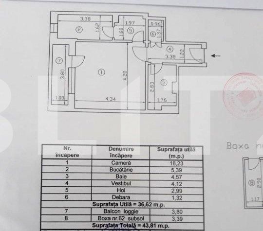 Garsonieră de vânzare Unirii - 78146AV | BLITZ București | Poza1