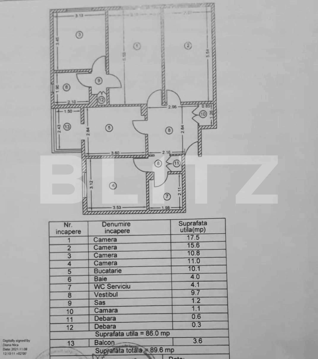 Oportunitate! Apartament 4 camere, 85 mp, zona Lujerului, Gorjului