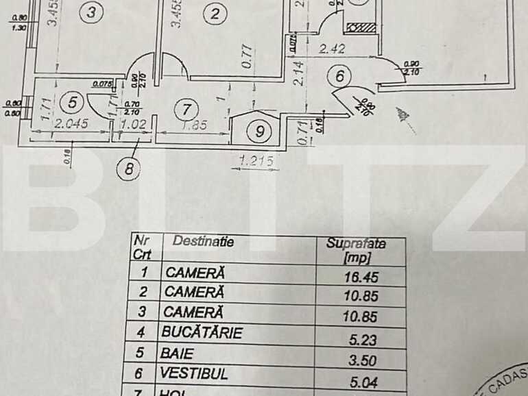 Apartament de vânzare 3 camere Titan - 78211AV | BLITZ București | Poza1