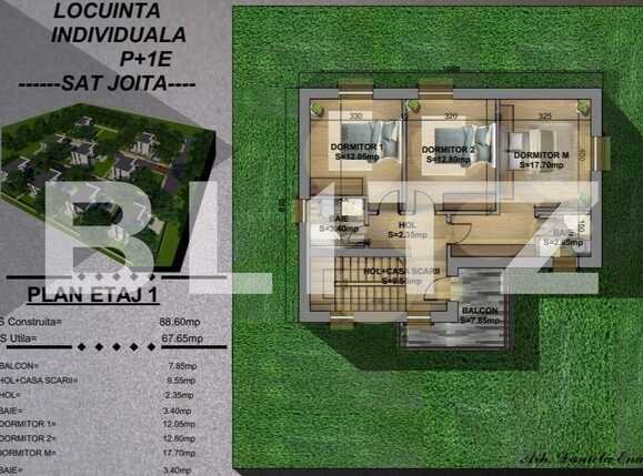 Casa de vânzare 4 camere Dragomiresti-Deal - 78268CV | BLITZ București | Poza3