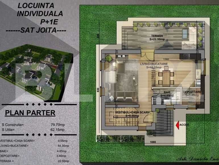 Casa de vânzare 4 camere Dragomiresti-Deal - 78268CV | BLITZ București | Poza3