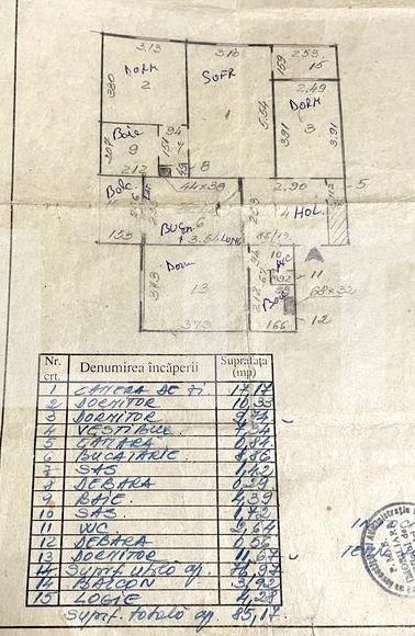 Apartament 4 camere, 85 mp, parcare! Zona Crangasi