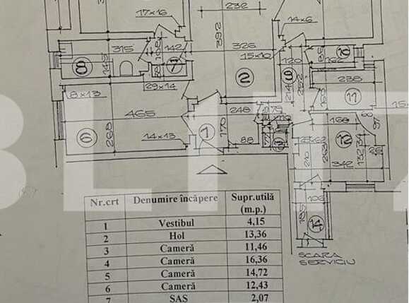 Apartament de vânzare 4+ camere Mosilor - 78450AV | BLITZ București | Poza2
