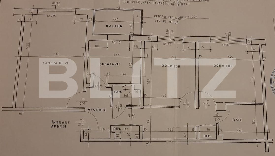 Apartament de vânzare 3 camere Titan - 78480AV | BLITZ București | Poza1