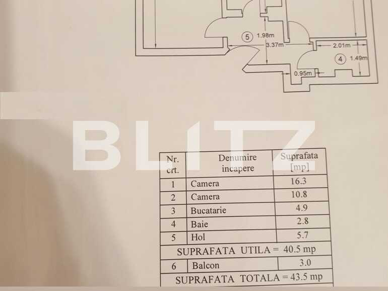 Apartament de vânzare 2 camere Titan - 78564AV | BLITZ București | Poza1